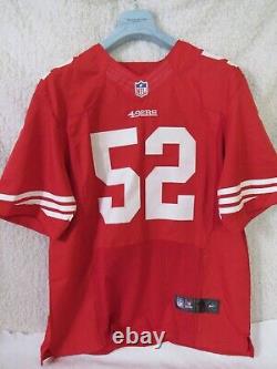 Nike San Francisco 49ers Patrick Willis Vapor Limited Jersey size 48 or XL