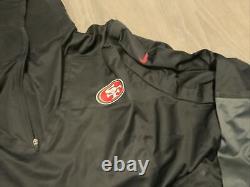 Nike San Francisco 49ers Pullover Hoodie Jacket Used Men's Size 2XL #78