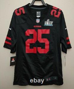 Nike San Francisco 49ers Richard Sherman Super Bowl Jersey Size Med DC6769 010 M