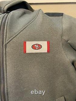 Nike San Francisco 49ers Short Sleeve On Field Hoodie size XL