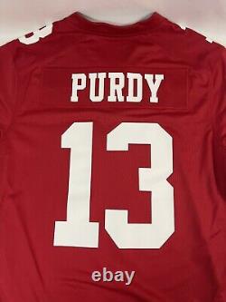 Nike San Francisco 49ers Super Bowl 58 Brock Purdy On Field Jersey Men Sz Medium