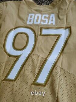 Nike Team Issued Nick Bosa 49ers 2019 NFL Pro Bowl Football Jersey 42 Game