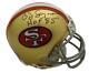 OJ Simpson Autographed/Signed San Francisco 49ers Mini Helmet HOF JSA 21751