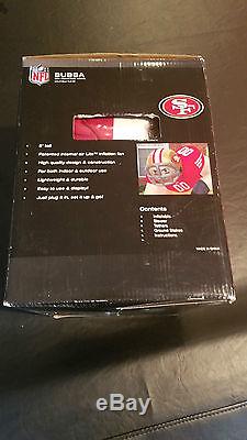 Offical NFL SAN Francisco 49Ers Inflatable Bubba Blow Up Yard Football Player