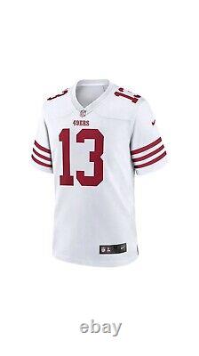 Official Brock Purdy San Francisco 49ers Nike Game Jersey White Large