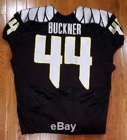 Oregon Ducks Game Used Jersey DeForest Buckner San Francisco 49ers Black RARE