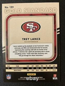 Panini Gold Standard Trey Lance 39/49 San Francisco 49ers QB, Invest
