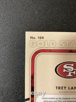Panini Gold Standard Trey Lance 39/49 San Francisco 49ers QB, Invest