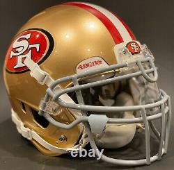 Patrick Willis AUTO Game Issue Style Rawlings Quantum Helmet San Francisco 49ers