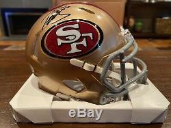 Patrick Willis Autographed San Francisco 49ers Mini Helmet Witness Beckett