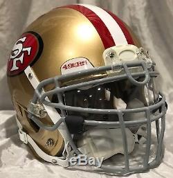 Patrick Willis San Francisco 49ers Rawlings Quantrum Game Style Authentic Helmet