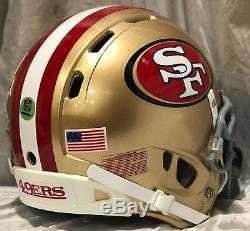 Patrick Willis San Francisco 49ers Rawlings Quantrum Game Style Authentic Helmet