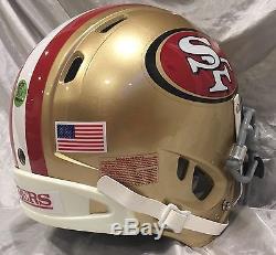 Patrick Willis San Francisco 49ers Rawlings Quantum Game Style Authentic Helmet