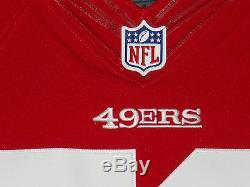 Patrick Willis San Francisco 49ers Red Authentic Nike Elite Jersey sz 44 Mens