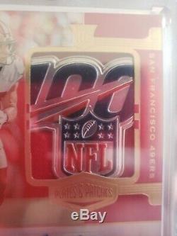 Plates & Patches Nick Bosa RPA Shield true one of one 1/1 Sick Patch Auto