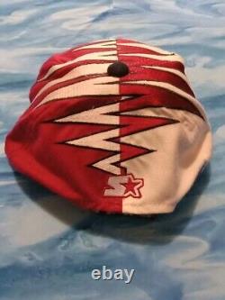 Pro Line Authentic San Francisco 49ers Starter Shockwave Hat Vintage Light Use