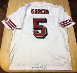 RARE Mens Vintage San Francisco 49ers Jeff Garcia Reebok STITCHED Jersey Size 52