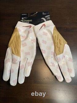 RARE Nike Superbad 6.0 San Francisco 49ers George Kittle 85 Joker PE gloves XL