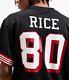 RARE! San Francisco 49ERS Jerry Rice SF JERSEY TEE Mitchell & Ness MENS XL