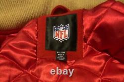 RARE San Francisco 49ers Faithful Forty Nine Letterman Jacket NEAR MINT