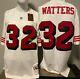 RICKY WATTERS San Francisco 49ERS White MITCHELL & NESS Throwback LEGACY Jersey