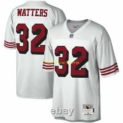 RICKY WATTERS San Francisco 49ERS White MITCHELL & NESS Throwback LEGACY Jersey