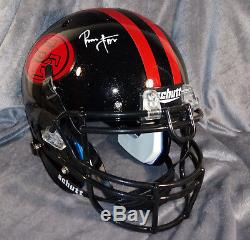 RONNIE LOTT signed SAN FRANCISCO 49ERS full size helmet JSA coa fs gold flakes