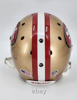 ROUBEN FOSTER NFL San Francisco 49ers GAME WORN Autographed PHOTOMATCH Helmet