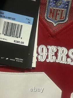 Raheem Mostert SF 49ers Nike Stitched Red Limited Jersey New Size M $160 NWT