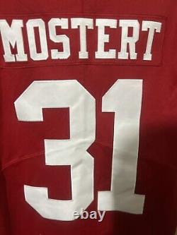 Raheem Mostert SF 49ers Nike Stitched Red Limited Jersey New Size M $160 NWT