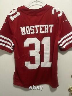 Raheem Mostert SF 49ers Nike Stitched Red Limited Jersey New Size M $160 NWT