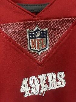 Raheem Mostert SF 49ers Nike Stitched Red Limited Jersey New Size M $160 NWT