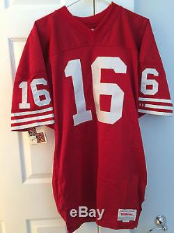 Rare 1980's Joe Montana San Francisco 49er Official Field Jersey made by Wilson