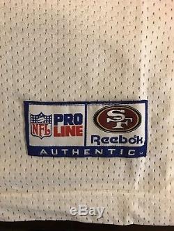 Rare Vintage Reebok Pro Line NFL San Francisco 49ers Jerry Rice Football Jersey