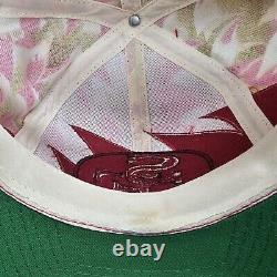 Rare Vintage San Francisco 49ers Sharktooth Snapback Hat Logo Athletic Pro Line