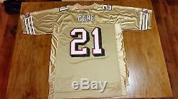 Rare! XL Frank Gore San Francisco SF 49ers Niners Authentic Gold Reebok Jersey