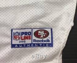 Reebok Pro Line San Francisco 49ers Mens SZ 44 +2 NFL Jersey Steve Young