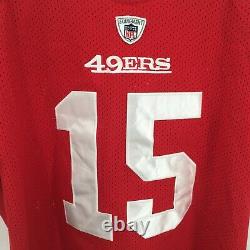 Reebok San Francisco 49ers Michael Crabtree 15 Jersey Mens 52 Red NFL Authentic