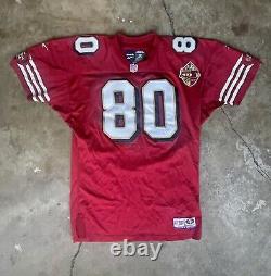 Reebok authentic 1996 San Francisco 49ers Jerry Rice football jersey size 2XL 52