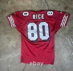 Reebok authentic 1996 San Francisco 49ers Jerry Rice football jersey size 2XL 52