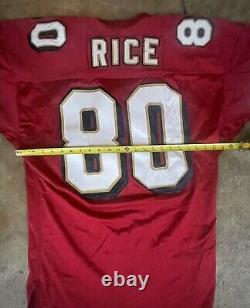 Reebok authentic 1996 San Francisco 49ers Jerry Rice football jersey size 2XL 52