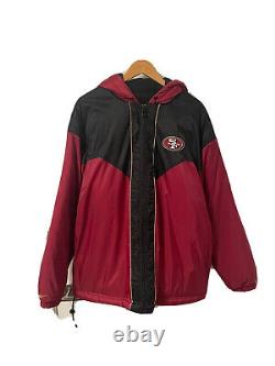 Retro San Francisco 49ers Parka Jacket Large