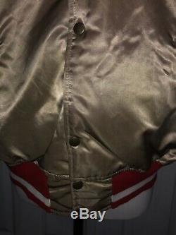 Reversible Starter 49ers Jacket Gold And Black Extra Large XL
