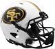 Riddell 49ers LUNAR Alternate Revolution Speed Authentic Football Helmet