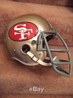 Riddell Kra-Lite RK2 Suspension Football Helmet San Francisco 49ers NJOP Mask