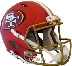 Riddell San Francisco 49ers Blaze Revolution Speed Full-Size Replica Helmet