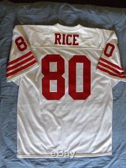 Ripon Vintage 90s Jerry Rice 49ers Niners Authentic Jersey XXL 2XL NEW 1994 USA