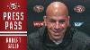Robert Saleh Fred Warner Is The Best Middle Linebacker In The Game 49ers