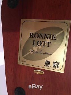 Ronnie Lott San Francisco 49ers Danbury Mint Statue Mint No Box Rare