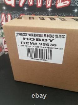 SAN FRANCISCO 49ERS 2020 Mosaic Hobby Football Full Case 12 Box Break